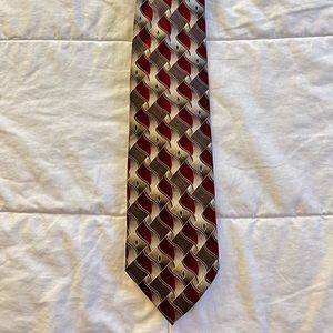 Giorgio Bissoni Tie (Red/Brown)